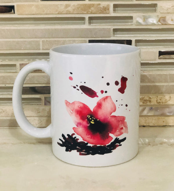 FAITHFUL Hibiscus Mug